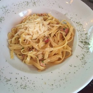 Fetuccini en Salsa Carbonara