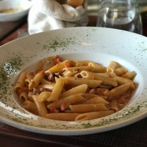 tartufo con penne