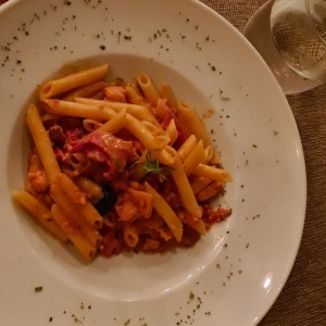 penne al salmon