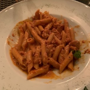 penne con salmon