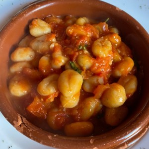 Gnocchi sorrentina - sin queso