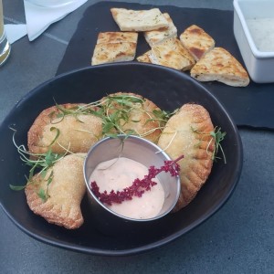 Empanaditas de zuchini y queso