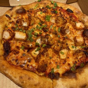 Pizza de pollo