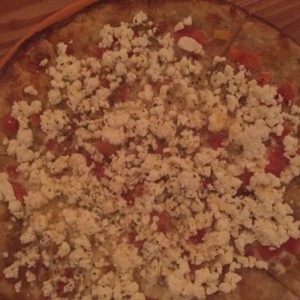 pizza de queso feta