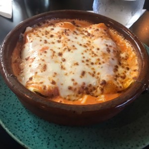 Platos fuertes - Lasagna de berenjena