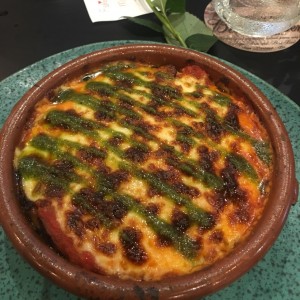 Platos fuertes - Lasagna de berenjena