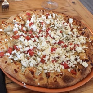 Pizza de Queso Feta 