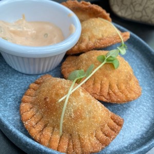 Empanaditas de zuchini y queso