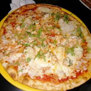 pizza de langostinos 