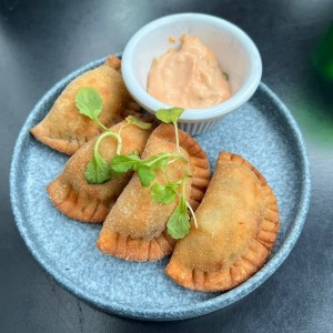 Empanaditas de zuchini y queso