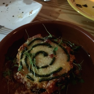 Lasagna Berenjena y Platano