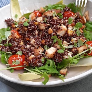 ensalada quinoa sabrosa