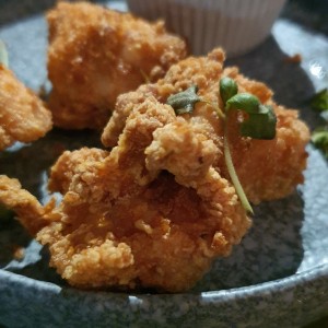 Entradas/Platos - Pop corn Chicken