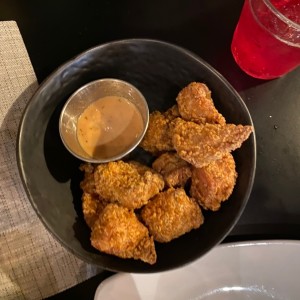 Entradas/Platos - Pop corn Chicken