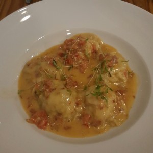 raviolis de langosta