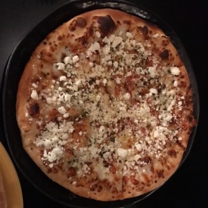 Pizza Queso Feta y miel