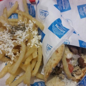 gyro sigma con papas