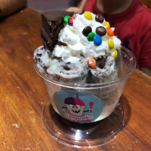 Helado de Brownie 