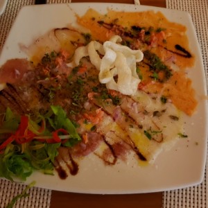 carpaccio mixto