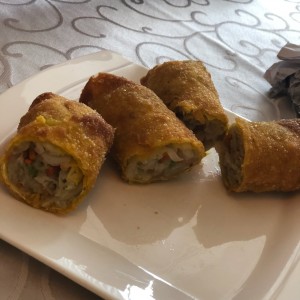 rollos de primavera de vegetales