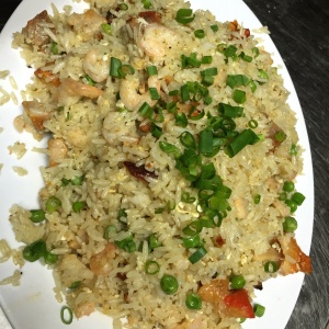 Arroz frito yang zhou (usar arroz de jazmin )