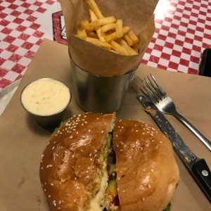 avocado burger