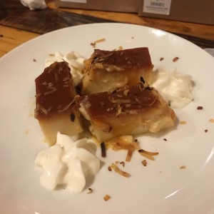 flan de coco