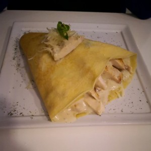 Crepe de pollo