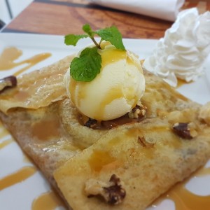 Creppe de dulce de leche