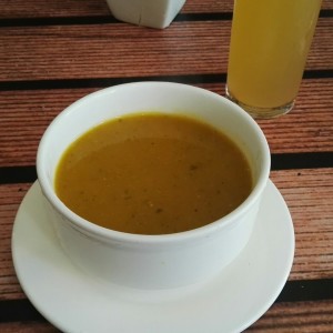 sopa de zanahoria