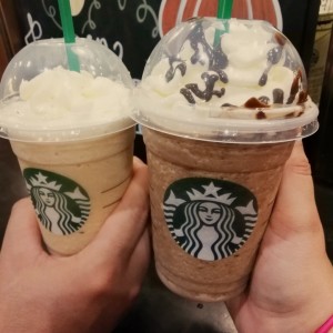 Frappes mocha blanco y java chips