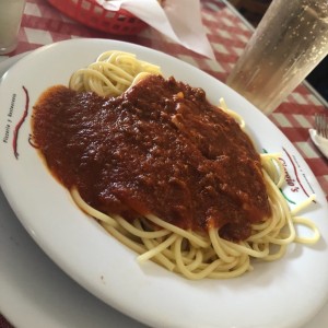 spaguetti a la bolognesa 