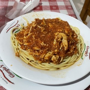 Spaghetti - Spaghetti con pollo