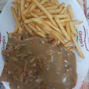 filete mignon con papas fritas 