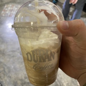 Frappe de vainilla cafe