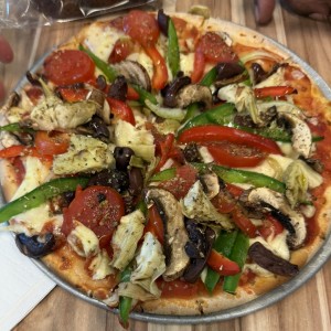 Pizza de vegetales 