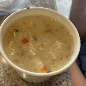 Sopa de pollo