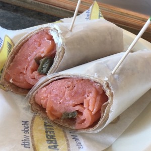 salmon wrap