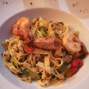 pasta con langostino