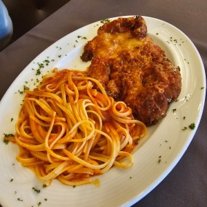 Carnes - Milanesa Pollo Parmigiana