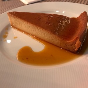 Flan de la casa