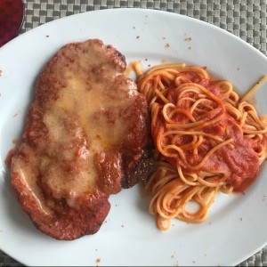 milanesa de pollo