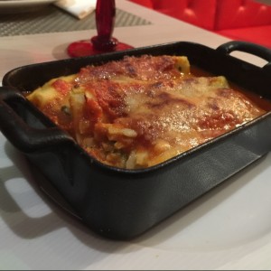 Cannelloni de ricota y espinaca