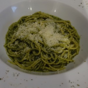 Spaghetti al pesto