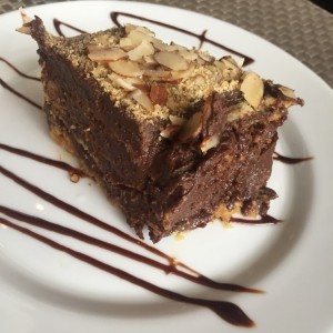 Postre de Chocolate con Almendras