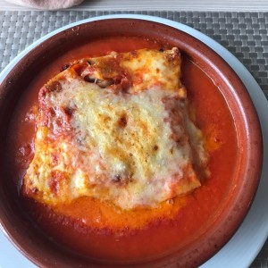 Lasagna de carne 