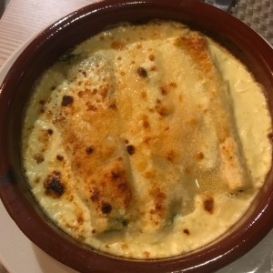 canelones de ricotta y espinaca