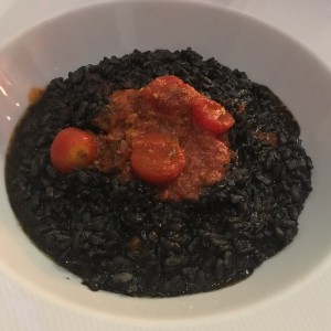 Rissoto Frutti de Mare en tinta de Calamar