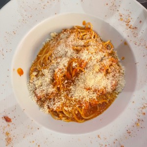 Spaguetti Amatriciana