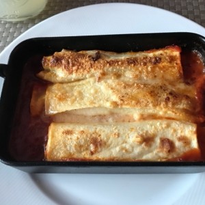 Pastas especiales - Cannelloni rossini